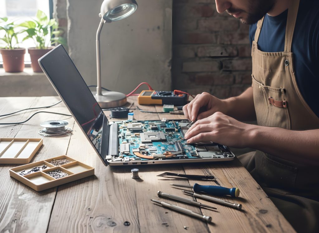 Servicio técnico especializado para reparación y mantenimiento de computadoras y laptops